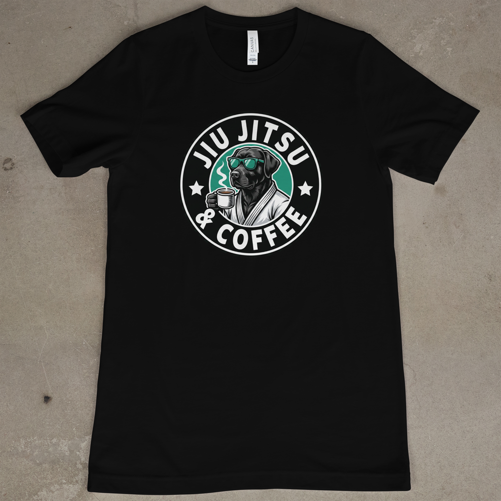 Jiu Jitsu and Coffee - Dog