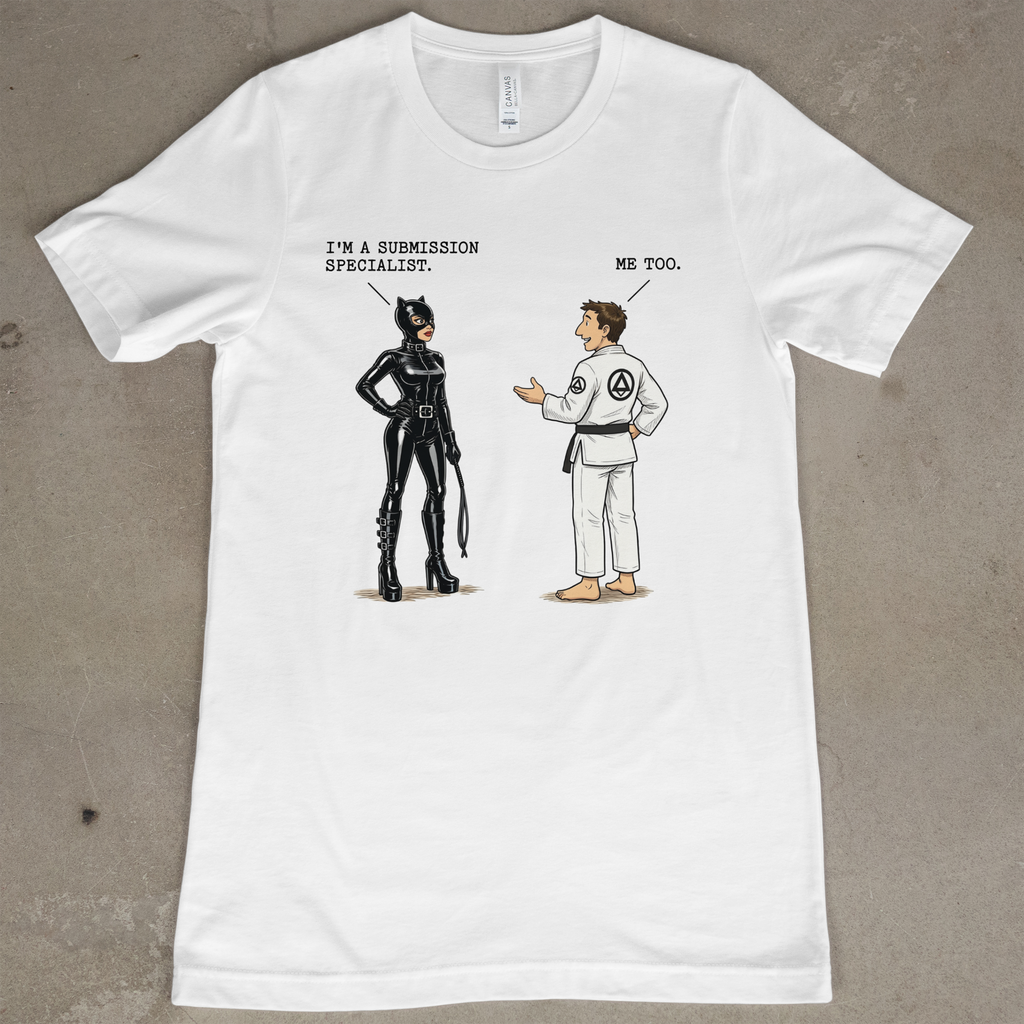 Submission Specialist (By Belt Rank) White Tee