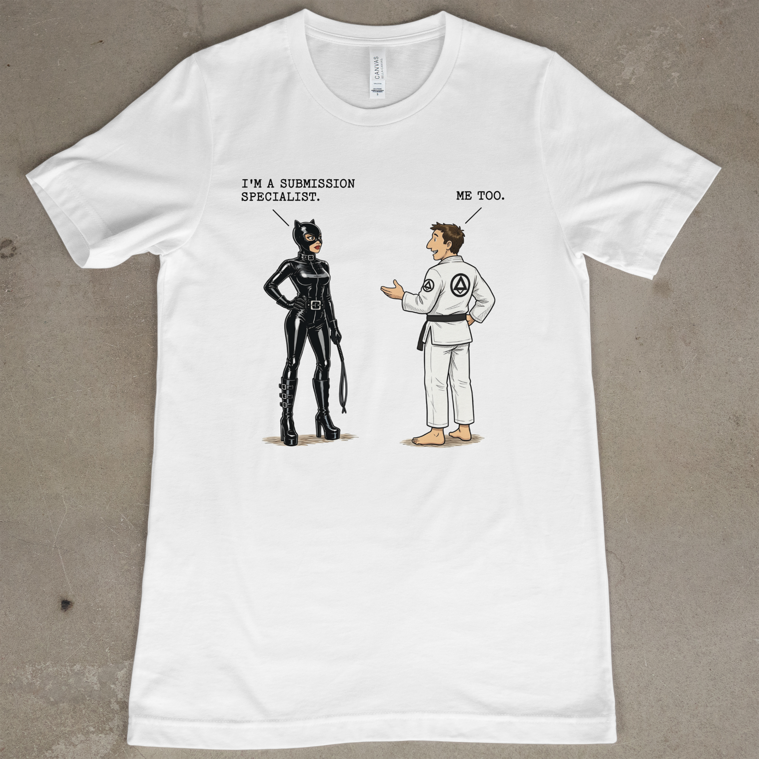 Submission Specialist (By Belt Rank) White Tee