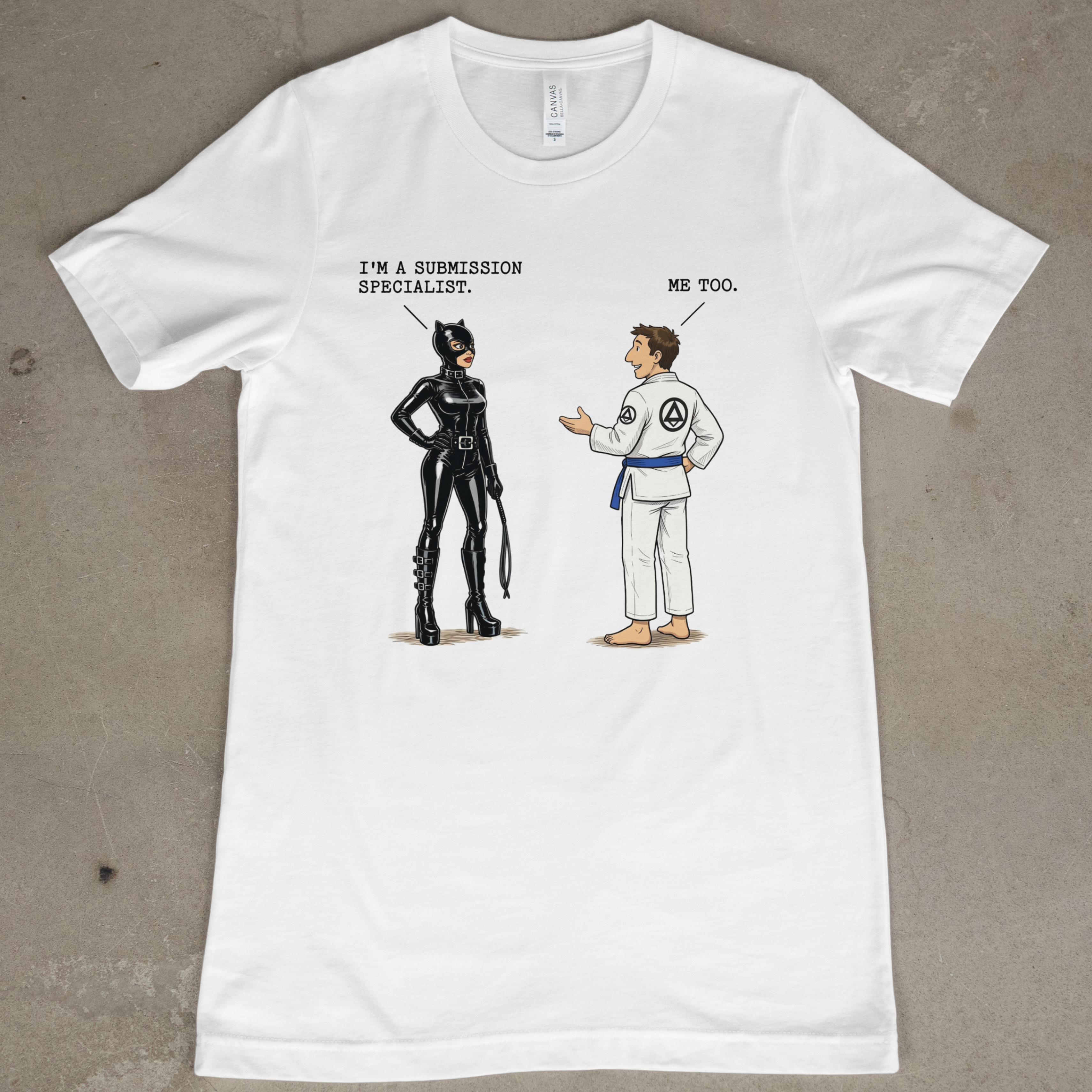 Submission Specialist (By Belt Rank) White Tee