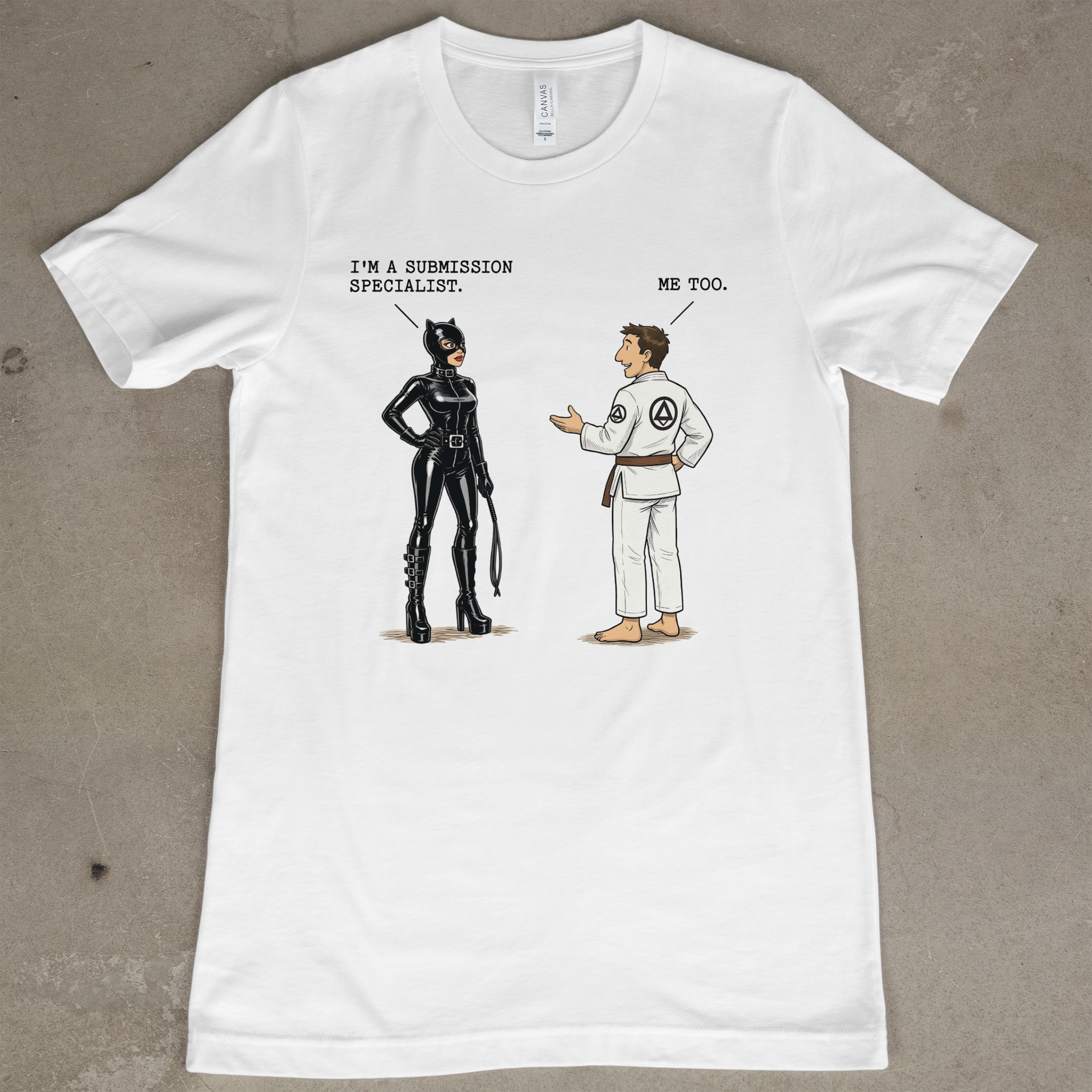 Submission Specialist (By Belt Rank) White Tee