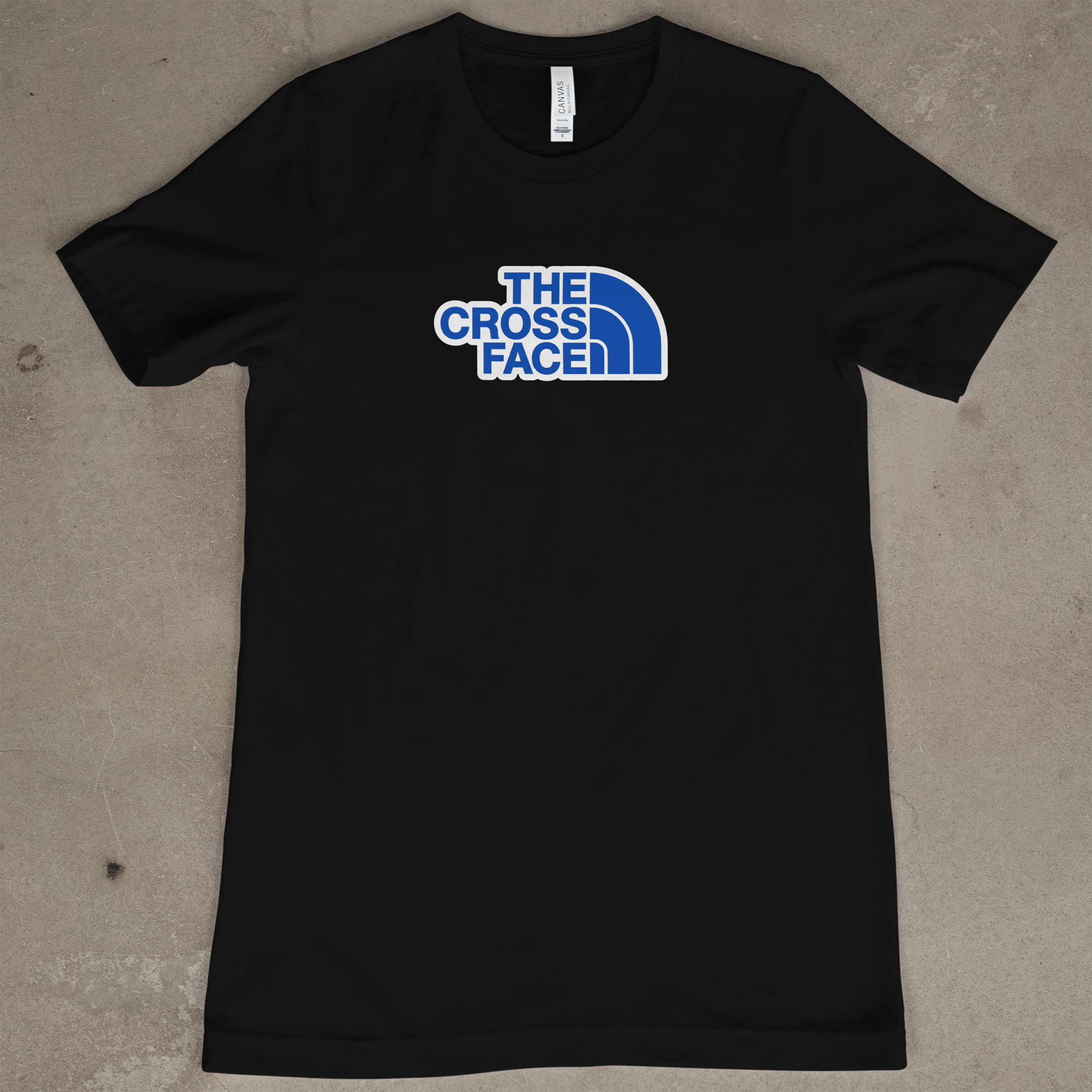 The Cross Face - Black (By Belt Rank)