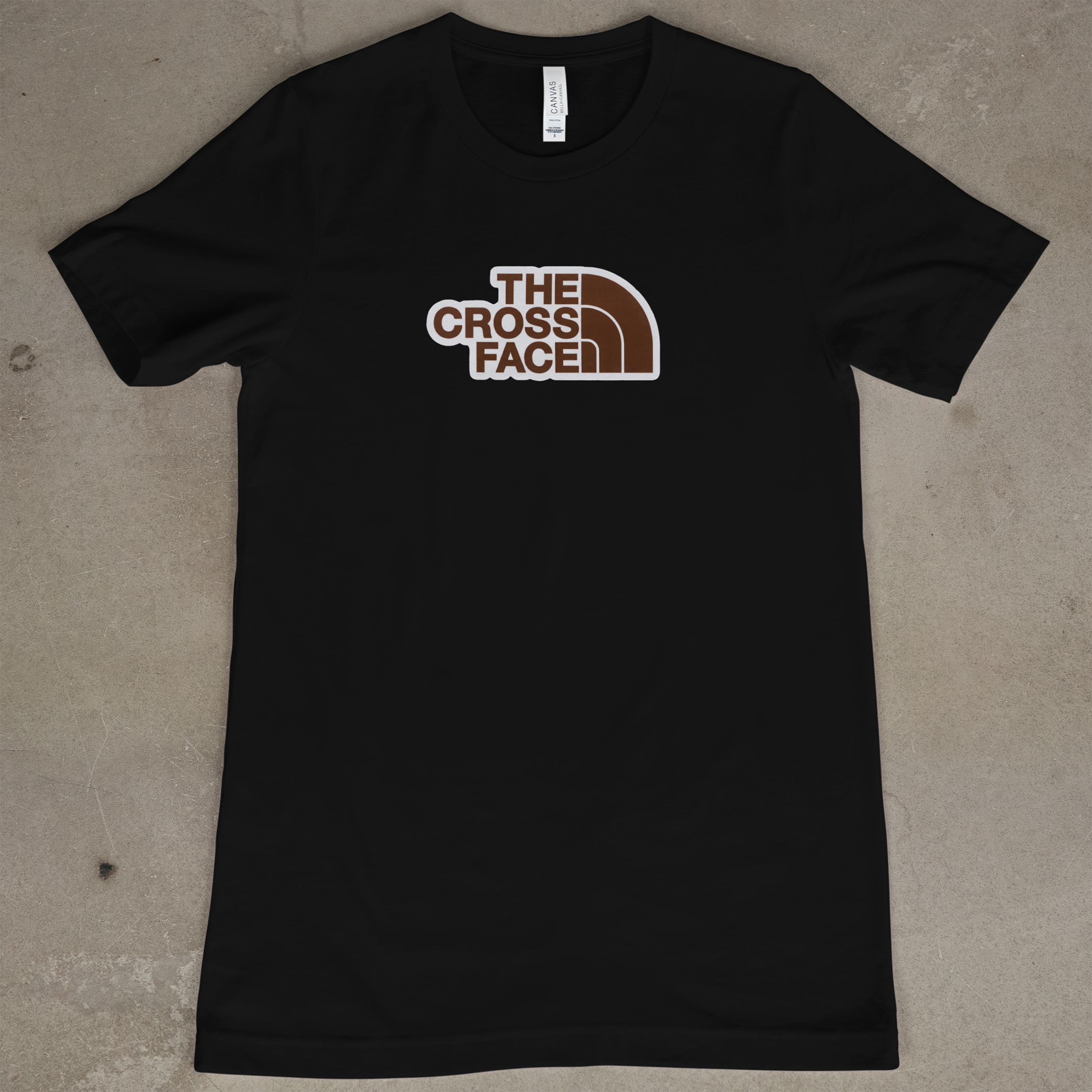 The Cross Face - Black (By Belt Rank)