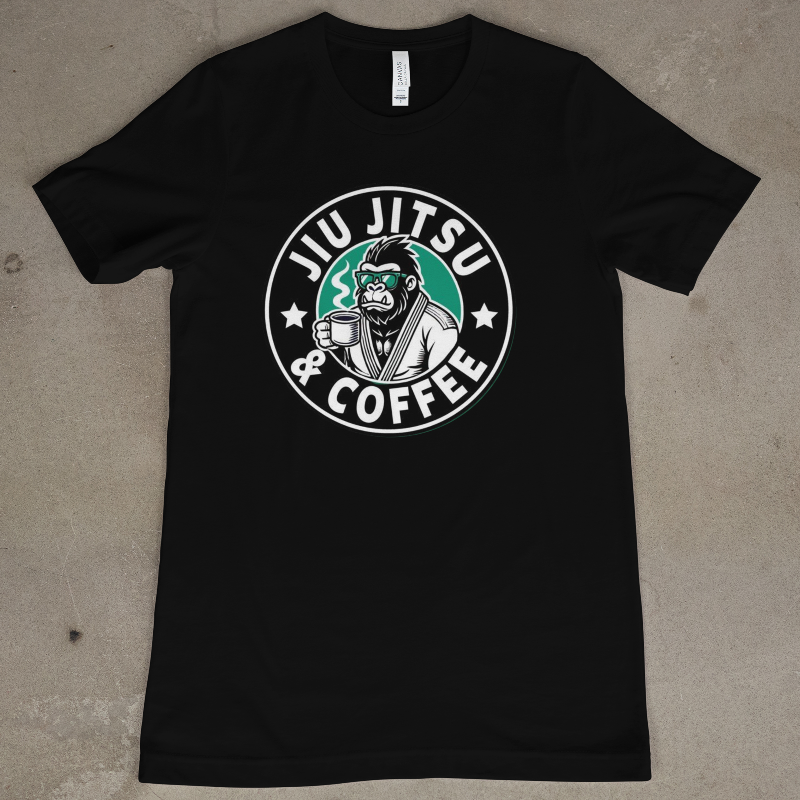 Jiu Jitsu and Coffee - Gorilla
