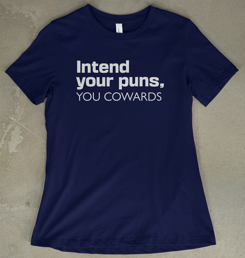 Intend Your Puns - Women's