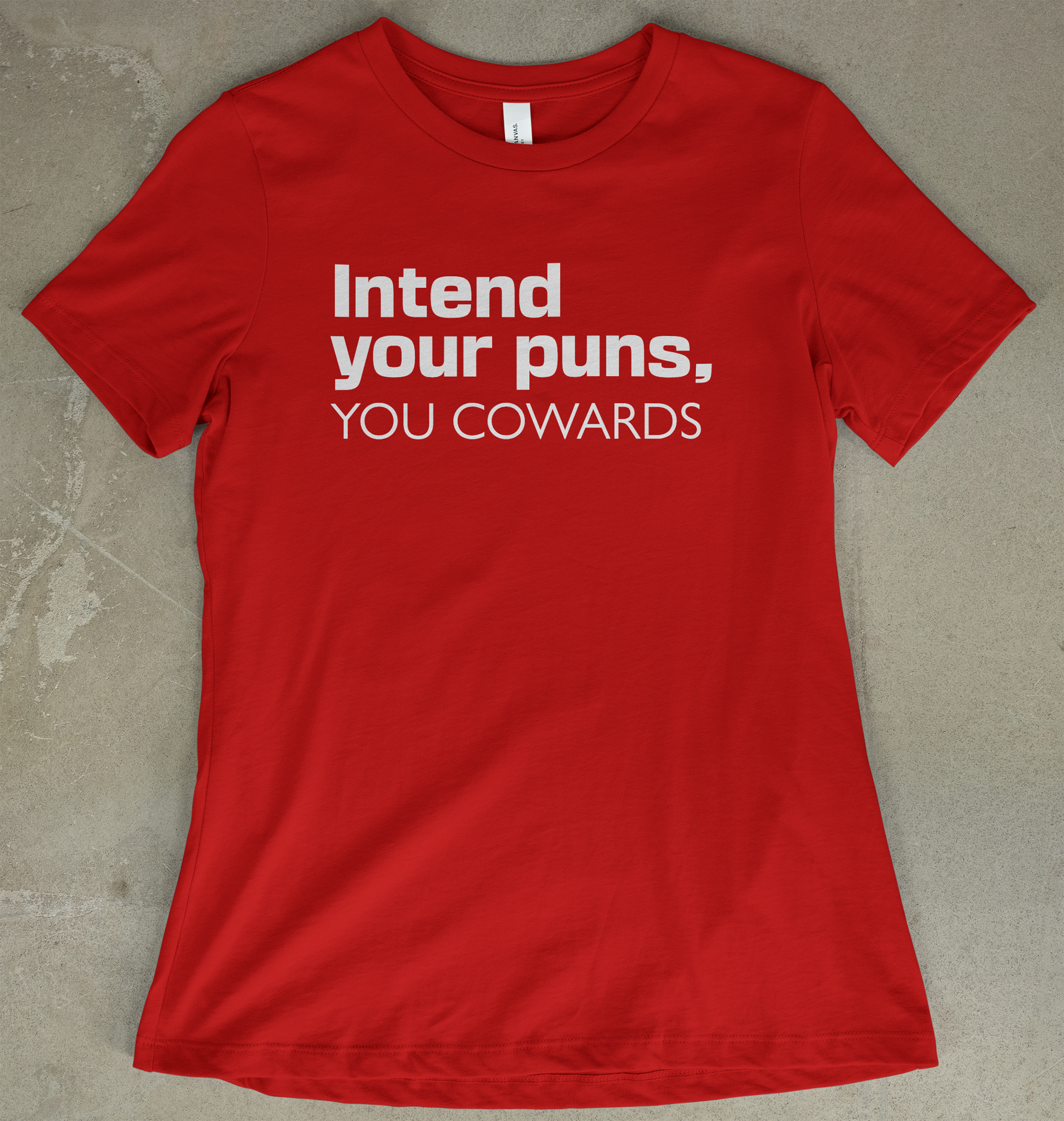 Intend Your Puns - Women's