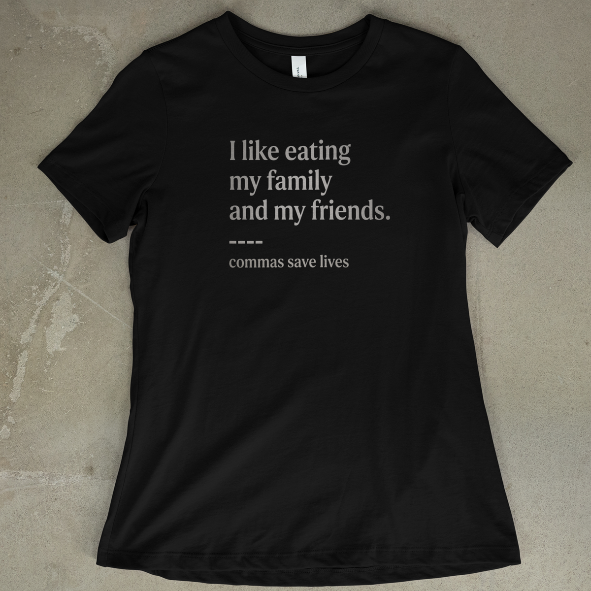 Commas Save Lives - Women's