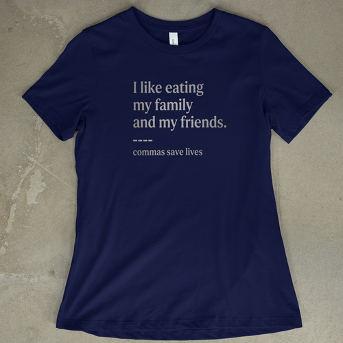 Commas Save Lives - Women's