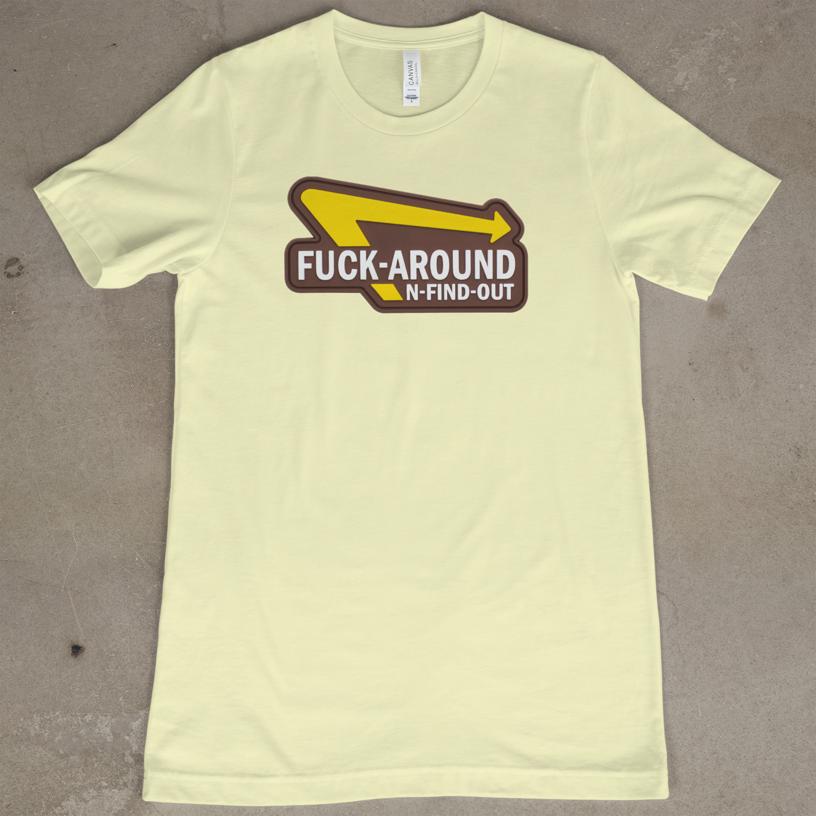 FAFO in Yellow (By Belt Rank)