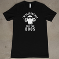 I'm Responsible For The Boos