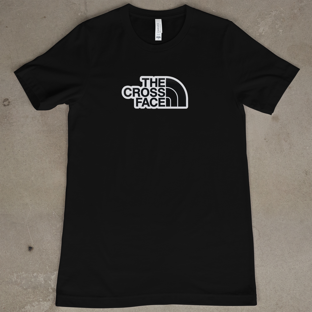 The Cross Face - Black (By Belt Rank)
