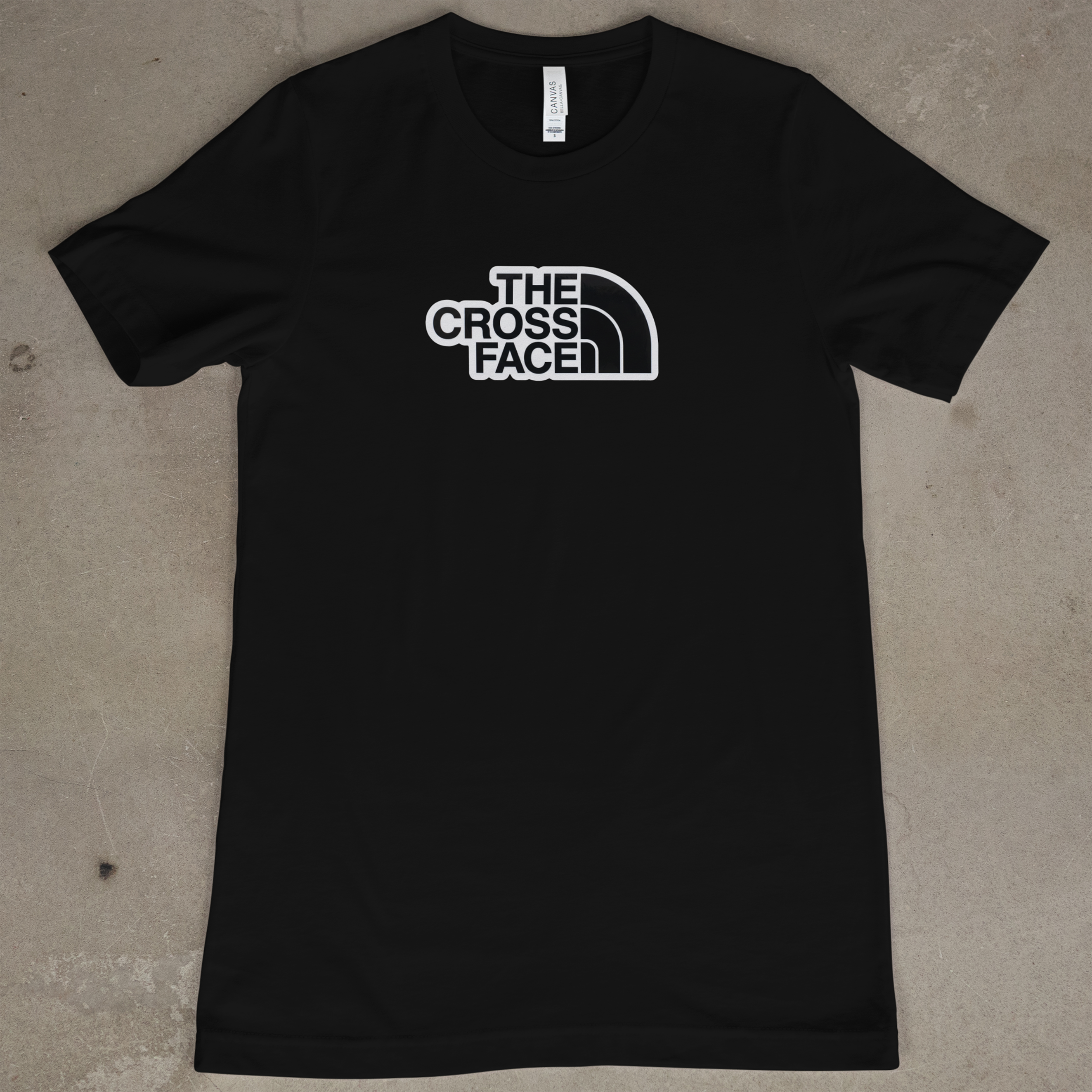 The Cross Face - Black (By Belt Rank)
