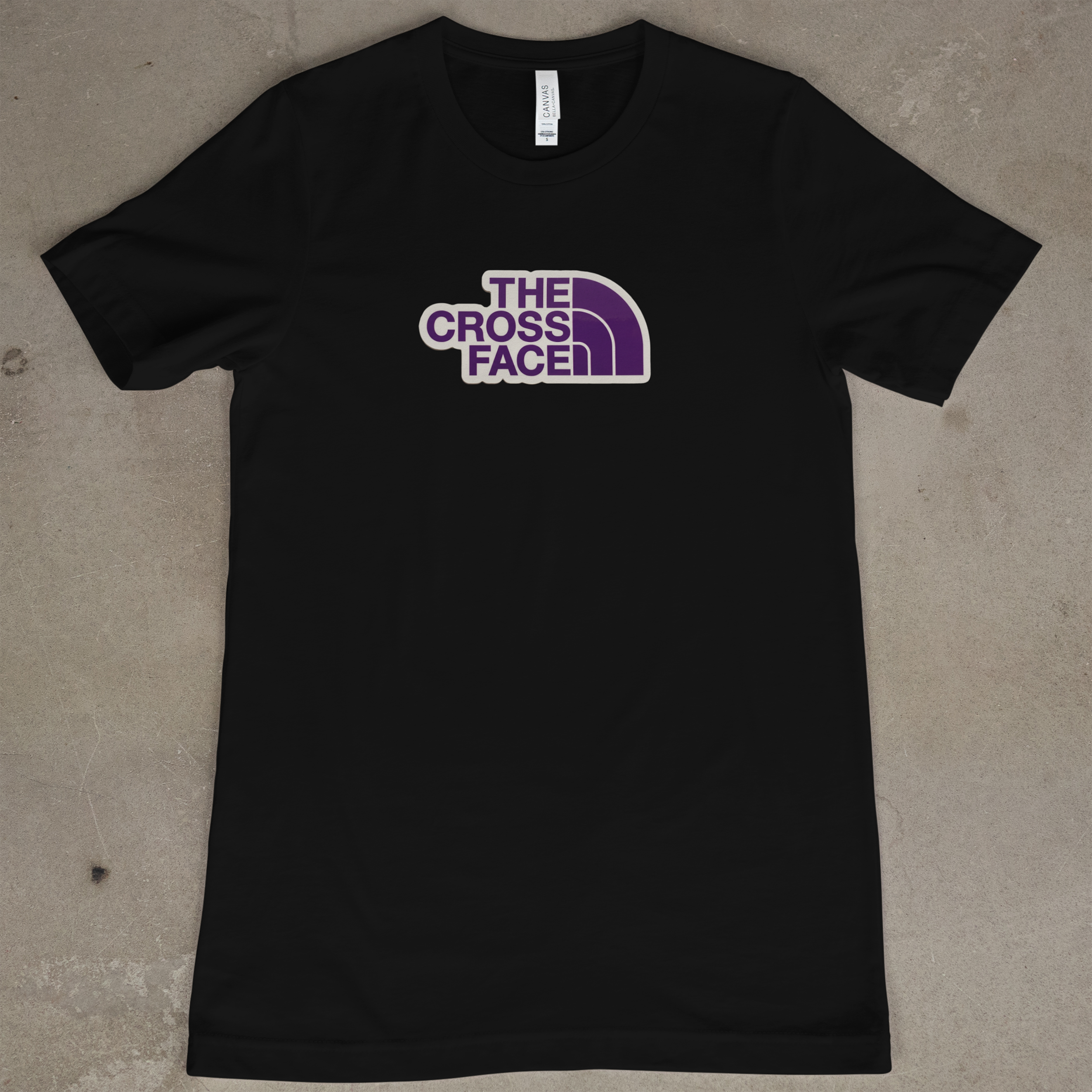 The Cross Face - Black (By Belt Rank)