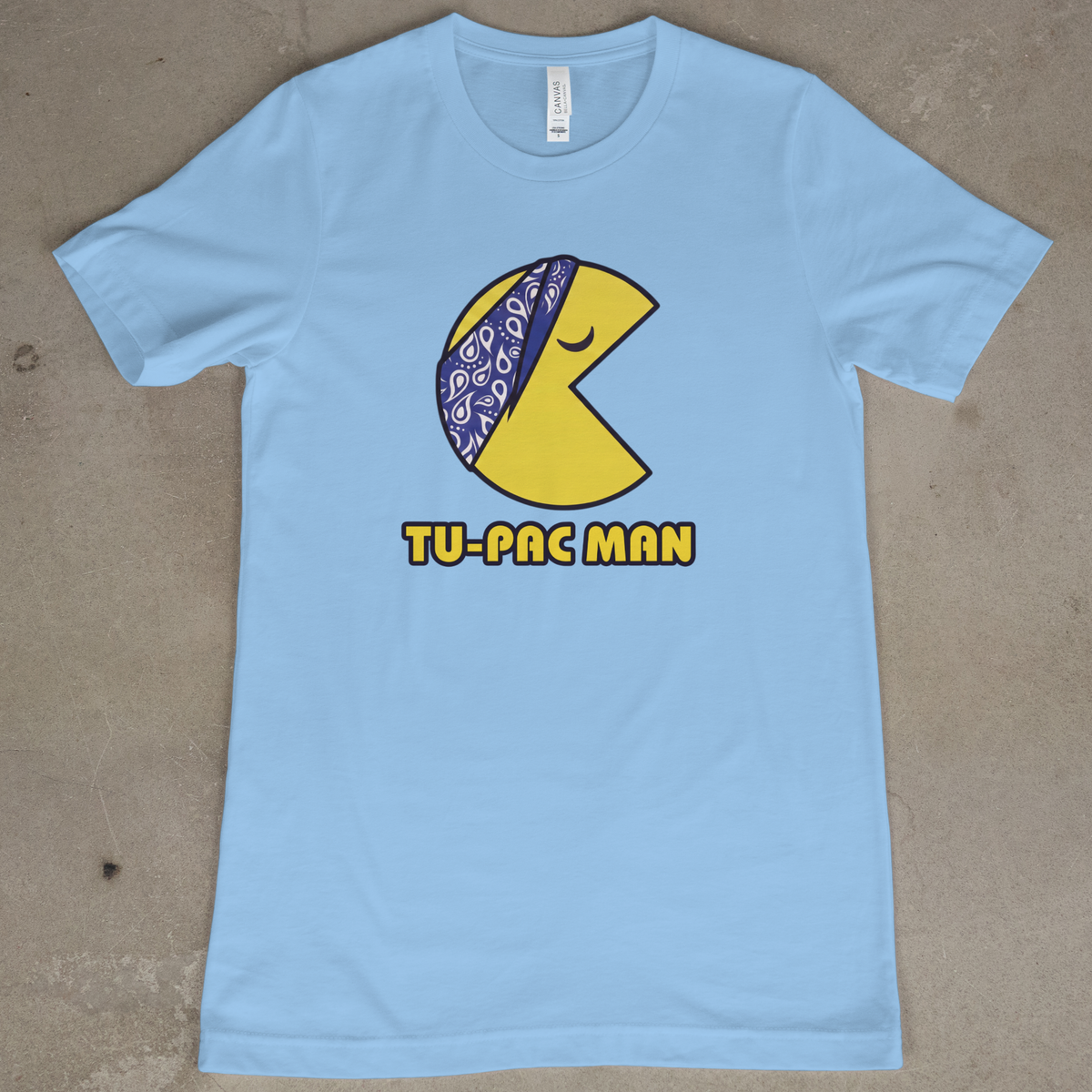 Tu-Pac Man (Blue Bandana)
