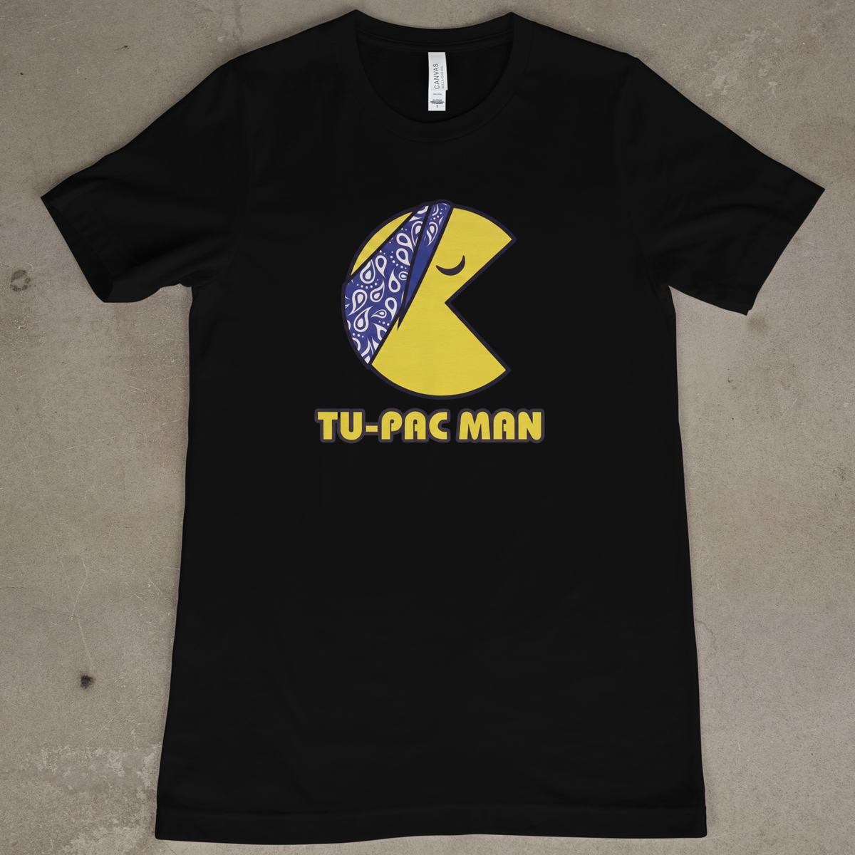 Tu-Pac Man (Blue Bandana)