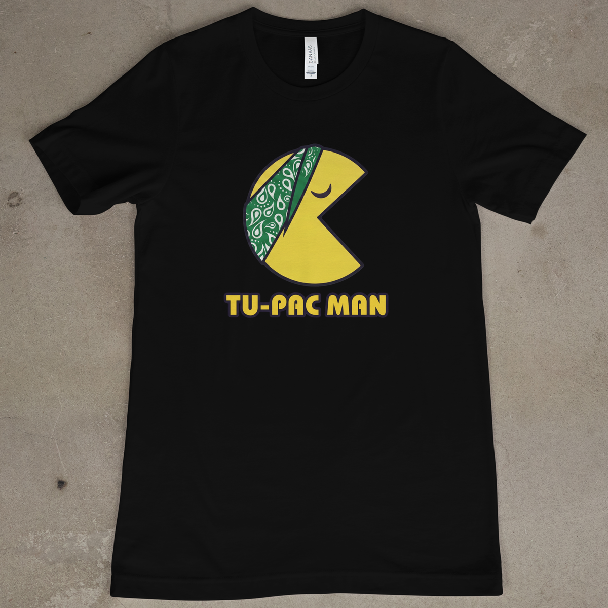 Tu-Pac Man (Green Bandana)