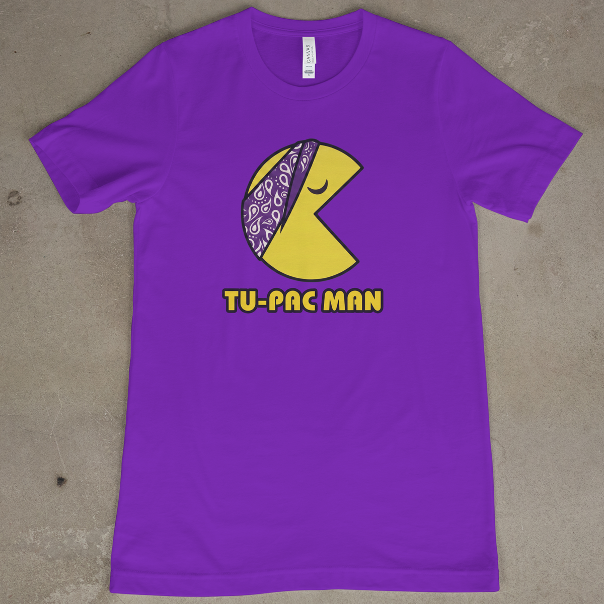 Tu-Pac Man (Purple Bandana)